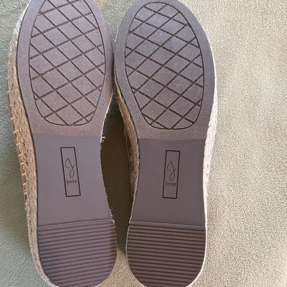 Joie Blush Pink Floral Embroidered Slip-On Flats - Picture 4 of 6